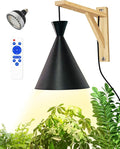 Arikashi Hanging Grow Light LED Growing Light Full Spectrum for Indoor Plants4/8/12H Timer Height Adjustable Grow Lamp for Large Plants