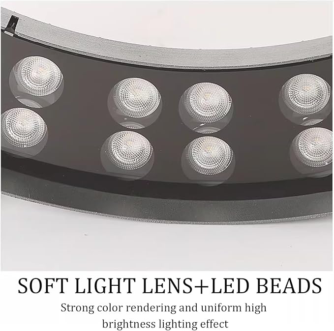 Palm Tree Lights 360° LED Ring Tree Lights Anti-Glare Hugger Outdoor for Villa Garden Landscape.Excluding Transformer(Blue7 lamp Heads)