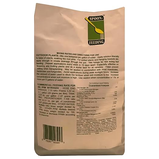 12-31-14 + Bloom &amp Flower Plant Food Plant Marvel 5 - Lb. Bag (5 pounds)