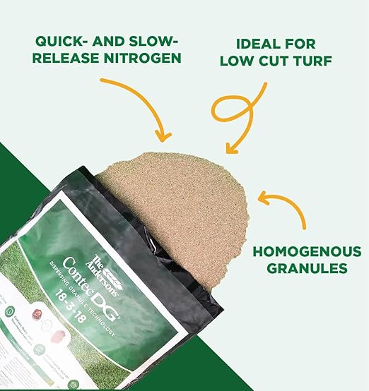 The Andersons Professional 18-3-18 Contec DG Fertilizer - Covers up to 5000 sqft.