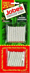 Houseplant Fertilizer Spikes 13-5-4 Formula 50-Pk.