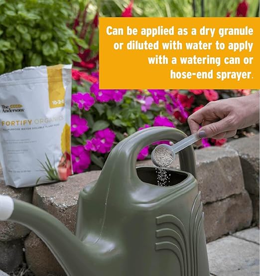 The Andersons Fortify Organics 10-2-8 All-Purpose Water Soluble Organic Plant Food - Covers up to 2900 sq ft (2 lb)