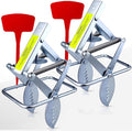 Mole Trap Scissor 2 Pack Upgraded Mole Traps for Lawns That Kill Best Galvanized Steel Mole Killer Easy Step Setup