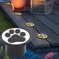 12W Warm White LED Buried Lights - IP65 Waterproof Recessed Ground Lights for Outdoor Landscape Staise Corridor Driveway Park Patio Decor