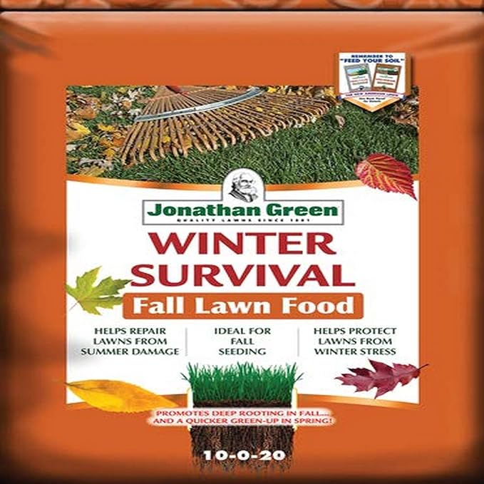 Jonathan Green &amp Sons Inc 12400 10-0-20 Winter Survival Fall Fertilizer 1 (Single Pack)