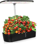 SUPVOX 1Set Indoor Plant Hydroponic System Kit Intelligent Gardening System with LED Grow Light Automatic Watering Fertilization Indoor Gardening Compatible
