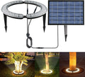 Solar Palm Tree Lights Outdoor 32 LED 12W Landscape Spotlights for Big Trees Super Bright 12000mAh Solar Flood Lights Dusk to Dawn Waterproof Garden Yard Christmas Decorations