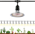 Espird Outdoor LED Grow Light 12-Light Full Spectrum Grow Light Strip Waterproof Plant Growing Lamps UL Certified String Grow Lights for Greenhouse Garden 41FT Outdoor Grow Light for Veg Seedling