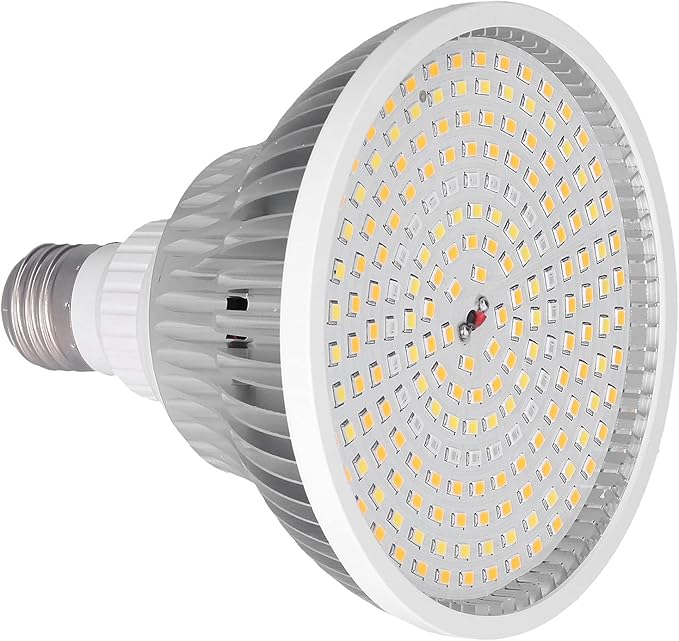 22W E27 200LED Plant Light Bulb Full Spectrum Plant Growth Lamp Bulb for Garden Greenhouse Indoor Gardening Hydroponics Material of