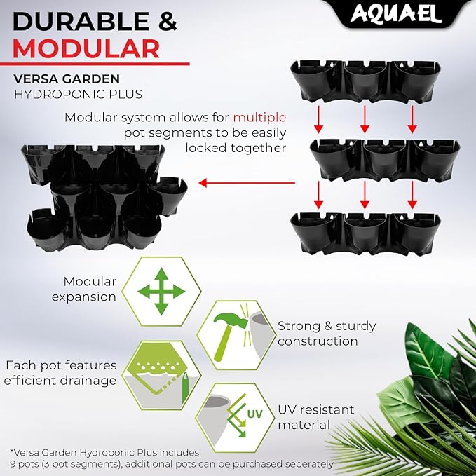 Aquael Versa Garden Hydroponic Plus