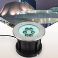 LED Landscape Lights - Outdoor Buried Lights45° Bevel Deflection Spotlight IP67 Waterproof Round Recessed Polarized Light for GardenPathPassage Lighting EGreen-3W