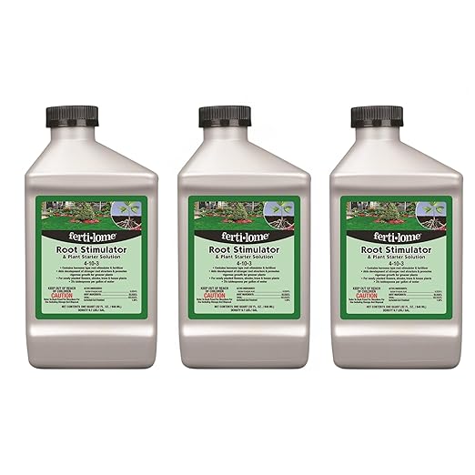 Fertilome Root Stimulator and Plant Starter Solution 32-Ounce Pack of 3