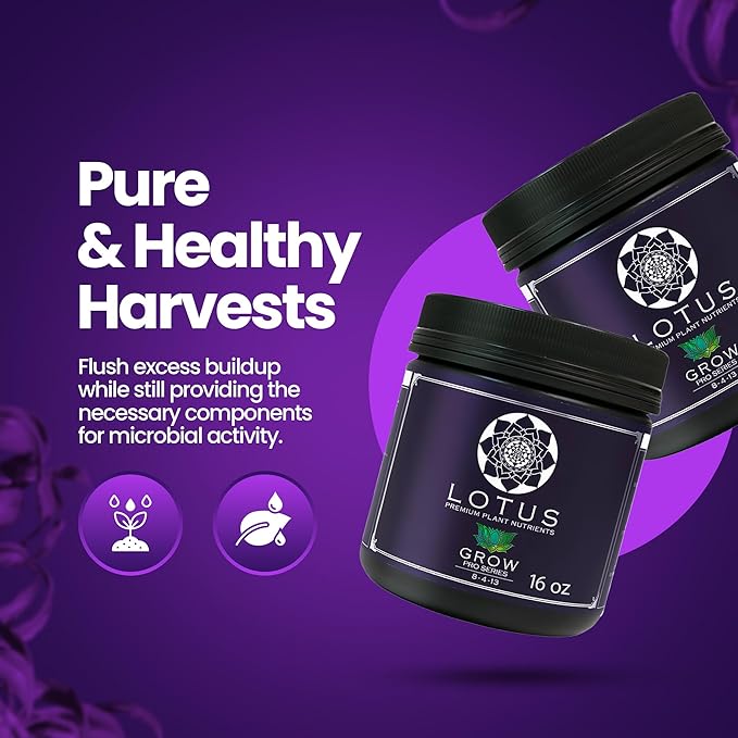 Grow Pro Series - Hydroponic Plant Nutrients and Fertilizer Water Soluble Plant Food - Massive Roots Made for Coco Coir Hydro &amp Soil Enhances Flowering &amp Fruiting Indoor &amp Outdoor Gr