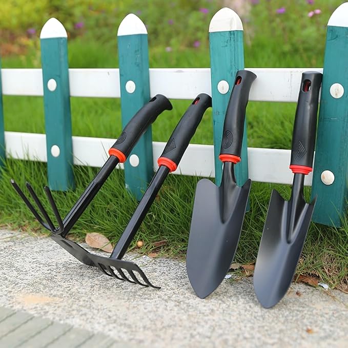 Complete Garden Tool Set for Backyard Flower and Vegetable Gardening
