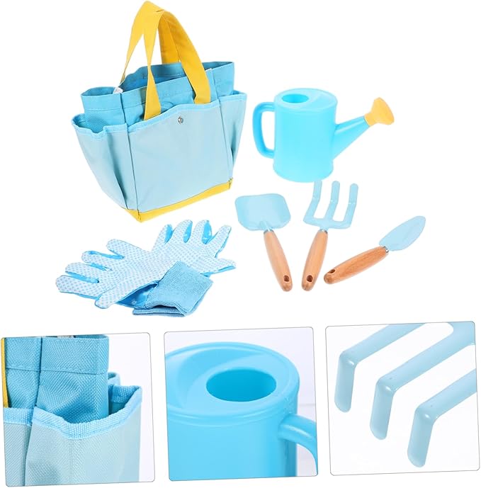 YARNOW 1 Set Gardening Tools Set Rake and Shovel Kit for Outdoor Planting Lightweight and Gardening Supplies for Fun and