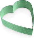 Plant &amp Plot Galvanized Raised Garden Beds Outdoor // Planter Raised Beds for Gardening Vegetables Flowers // Large Metal Garden Box (Light Green) // Tool-Free Assembly