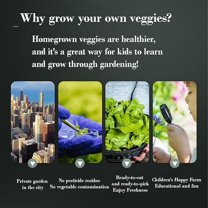 Vertical Hydroponic Hydroponic Growing System with Hydrating Pump Timer &amp Detachable Cups Perfect for Growing Fruits Vegetables Indoors Or Outdoors.(7 Layer)