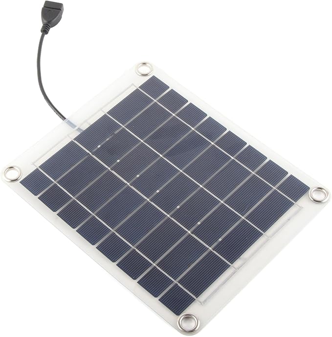 Zerodis Solar Plant Grow Light Strip LED Plant Lamp with 10W Double Sided Panel for Indoor Gardening Balcony and Greenhouse Use (20w)