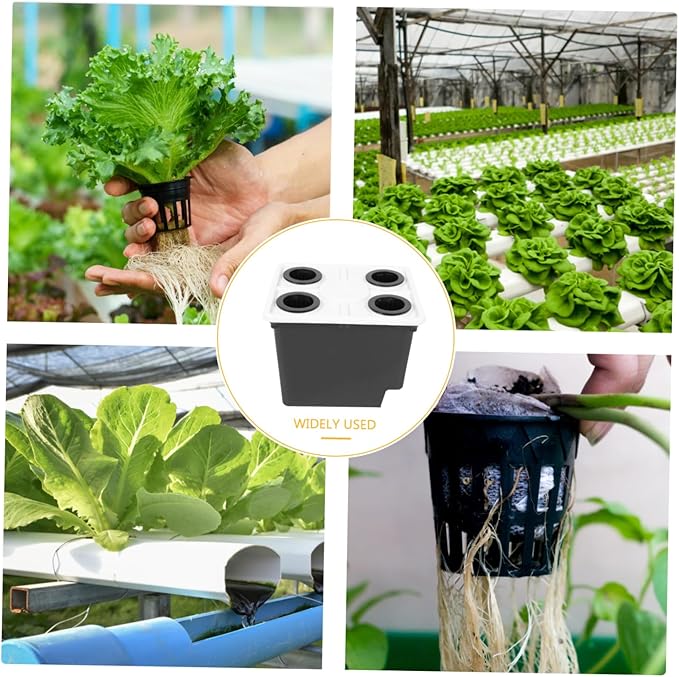 Happyyami Hydroponic Bucket Herb Growing Kit Indoor Hydroponic Systems for Greenhouse