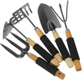 Generic 1set Garden Tools Kit Portable Garden Shovel Rake Gardening Tools Handles for Home Gardening Planting Outdoor Use
