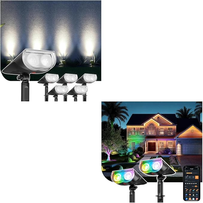 Linkind StarRayS Lights with Smart Solar Lights SL5C