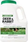 Liquid Fence Deer And Rabbit Repellent Granular 5 Pounds Harmless To Plants And Animals