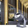 Outdoor LED Beam Spotlights - AC85-265V Narrow Beam Floodlight IP65 Waterproof Lighting Beam Lamp Adjustable Long Distance LED Spot Light Wall Washing Spotlight(Warm White)