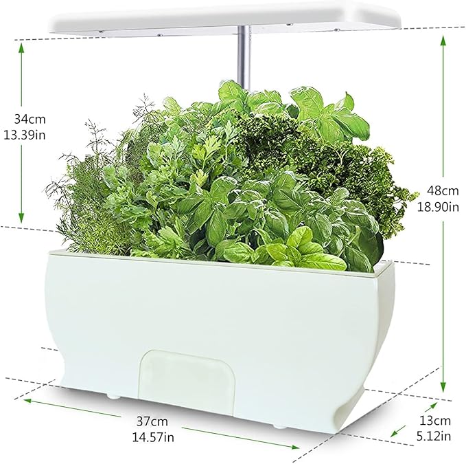 Indoor Hydroponic GardenBureaulamp Hydrocultuur Indoor Herb Garden Kit Smart Multifunctionele Groeiende Lamp for Plant Growing Gardening Gifts