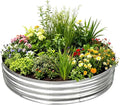 TATAANTY Galvanized Steel Planter Raised Bed - 12 Inch Raised Height 5FT (60 Inch) Large Portable Heavy Duty for Outdoor Backyard Patio &amp Camping