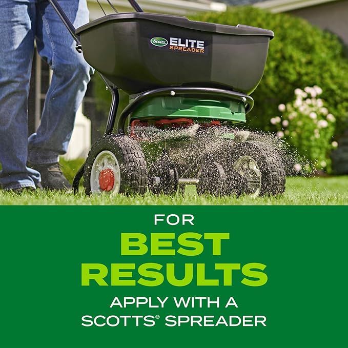 Scotts Turf Builder Rapid Grass Tall Fescue Mix - Combination Grass Seed and Fertilizer for Lawns Lawn Seed That Grows in Just Weeks 16 lbs.