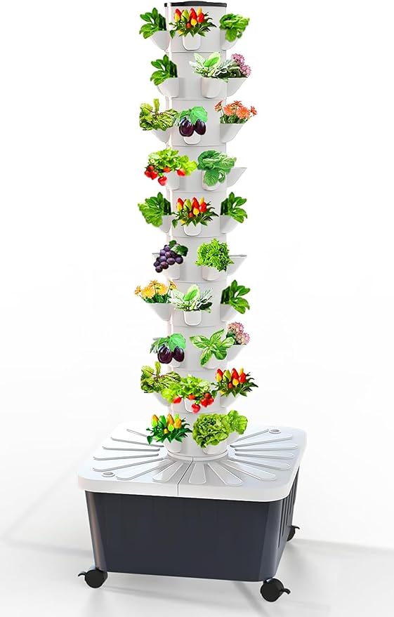 Hydroponics Growing System Hydroponic Tower Garden Hydroponics Growing Sys Indoor Garden Vertical Planter Tower Hydroponics Growing Sys Kit with Hydrating Pump