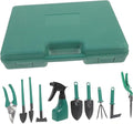 VICASKY 1Set Gardening Tool Kit Set Ergonomic Garden Tools with Storage Case Durable and Resistant for Planting Transplanting and Soil Loosening Portable and Lightweight