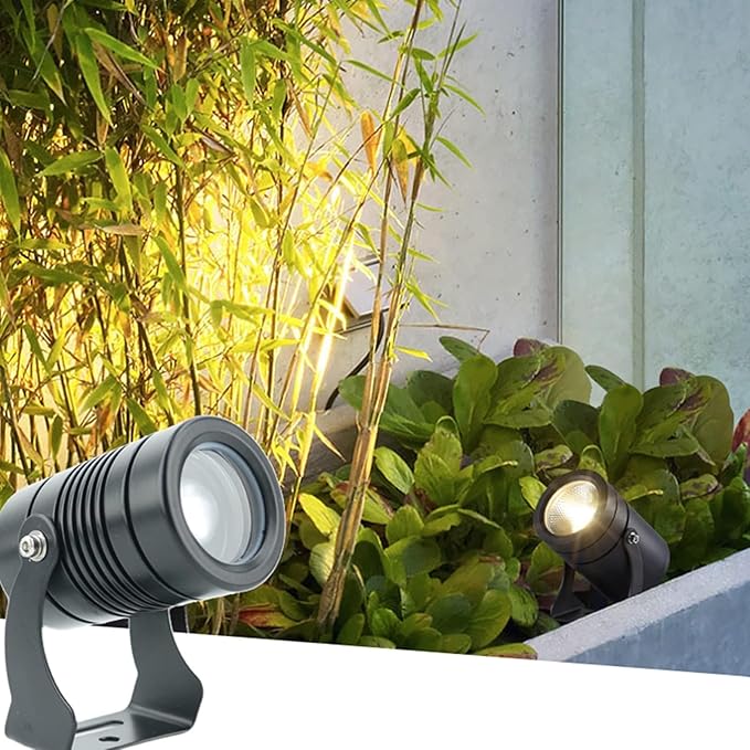 Outdoor Landscape Spotlights Spotlight Led Beam Light LED Outdoor Spotlight Landscape Lighting Aluminum Waterproof IP67 360° Rotation Wall Light for Hotels Pathway Patio