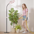Grow Light Plant Light for Indoor Plants Full Spectrum Grow Lamp with Pedestal Stand Automatic Timer for 3H/9H/12H 10 Dimmable Levels Height Adjustable 51-67in Black