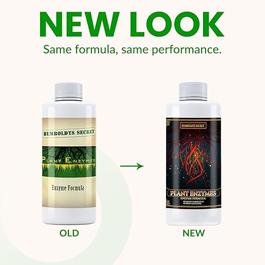 Humboldts Secret Plant Enzymes | 7000 Active Units per mL | Root &amp Soil Enzyme Additive for Hydroponic and Aeroponic Systems | Boosts Growth and Root Strength for Maximum Nutrient Uptake | 8 Ounc