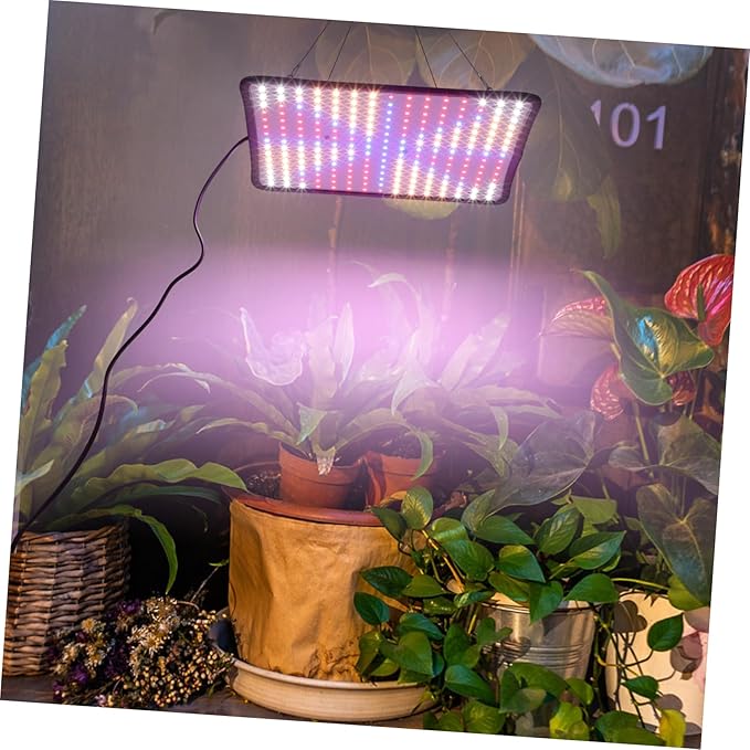 Happyyami Indoor Led Grow Light LEDs Red White Hanging Growth Lamp Plant Growth Enhancer