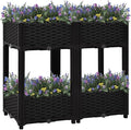 SKM Raised Bed 80x40x71 cm Polypropylene (Weight-13KG)-6535