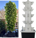 Hydroponics Growing System KitGarden TowerLarge Outdoor Indoor Growing SystemConvenient Efficientfor Garden Yard (25pod)