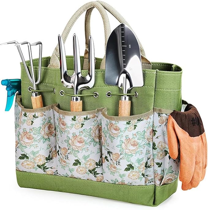 Ergonomic Garden Tool Set Premium Stainless Steel Construction Comfortable Grip Design Reducing Hand Fatigue During Use Garden Hand Tools Set