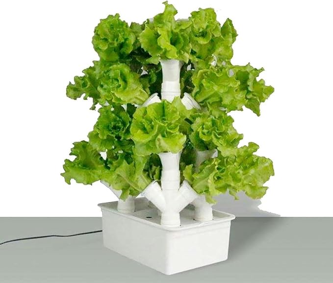 Desktop Hydroponic Grow Kits Vertical Growing Tower 2/3/4 Column Hydroponic Grow Kit Hydroponic Tower Growing System Soilless Garden Tower Gift