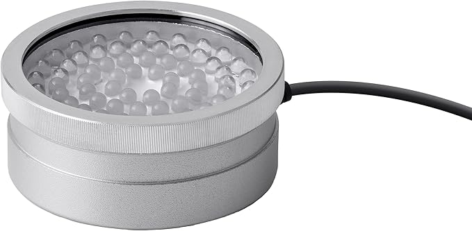 Alpine Corporation Outdoor 72 Count Super Bright LED Lights with Transformer and Inline Controller