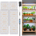 Grow Lights for Seed Starting 552 LED Full Spectrum Plant Light Panel for Growing Indoor Plants Slim Grow Lamp with UL Adapter 6/12/16H Timer 3 Light Modes 5 Dimmable
