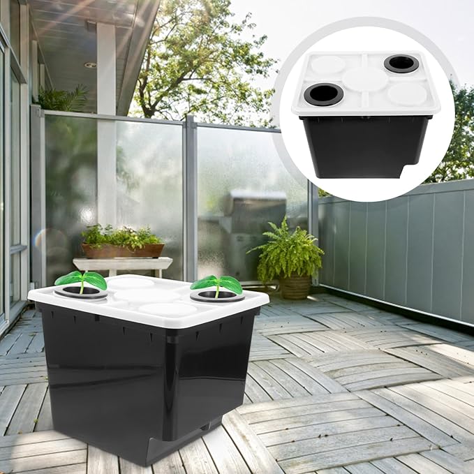 Outdoor Planters Garden Supplies Hydroponic Growing Bucket Soilless Cultivation Barrel