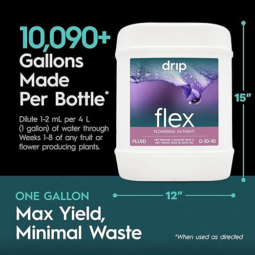 Flex PK-Booster 5 Gallon | High-Concentration Phosphorus &amp Potassium Supplement with Chelated Micronutrients for Enhanced Flowering