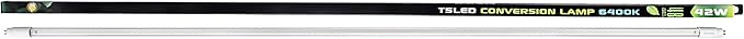 SunBlaster SL0900825 48 42-Watt 6400K T5LED Reduced Power Consumption LED Conversion Lamp Tube for Greenhouse Plant Growth &amp Horticultural Output