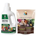 Earth Science Earthworm Castings &amp Udder Magic Plant Food Bundle – Premium Fertilizer for Indoor &amp Outdoor Plants – Nutrient-Rich Soil Enhancer &amp Rapid Fruiting Fertilizer – Eco-Friendly