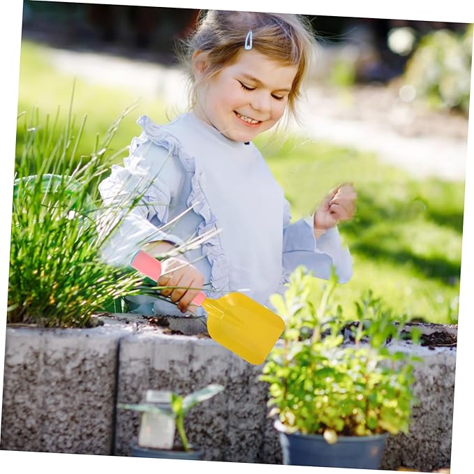 DECHOUS 1set Boys and Girls Gardening Tools Set Garden Kit Rake Shovel Watering Can Gloves Apron and Tote Bag for Outdoor Fun and Skill Development