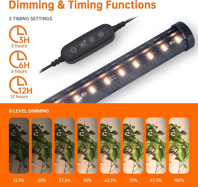 Bstrip Standing Grow Light &amp Floor Grow Light for Indoor Plants