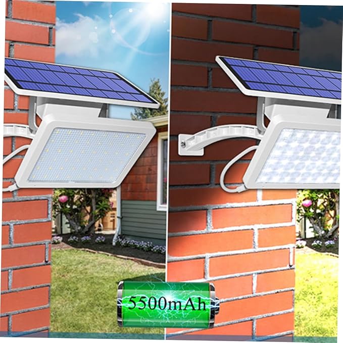 Led Solar Spotlight Wall Light Landscape Garden Decor Led Outdoor Patio Decor