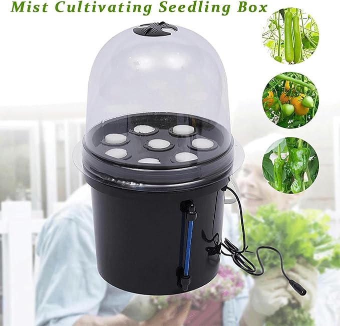 Cultivation Box of Seed Plant of 8 5 -Liter Holes Hydroponic System Hydroponic Culture Kit Hydroponic Cultivation Box Initiation Cuvette for Greenhouse